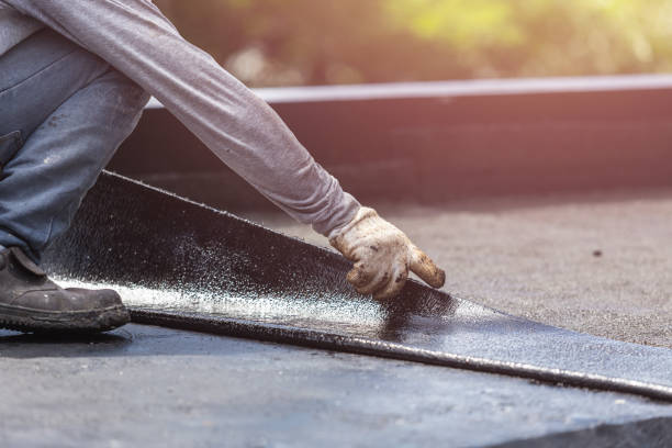 Professional Basement Waterproofing technician working in Hickman, TN
